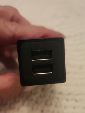 Motorola Dual USB Wall Charger Adapter - Black